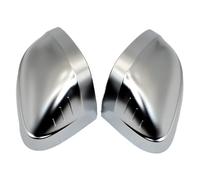 Vuzmode 1 Pair Auto Rearview Mirror Cap, for, B9 A4 A5 S4 2017 2018 Matte Chrome Silver Car Shell Cover Protection Replacement Car Wing Mirror Cover