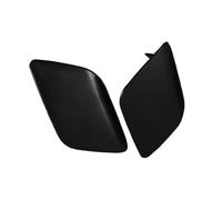 Vuzmode 1 Pair Car Headlamp Headlight Water Washer Cap Cover, for Q7 2007-2009 4L0955275 Spray Nozzle Black Left Right Headlight Washer Cover