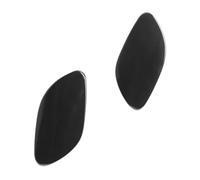Vuzmode 1 Pair Front Bumper Headlight Washer Nozzle Cover, for VOLVO, S80 2007-2013 39870059 39870060 Black Headlight Washer Cover