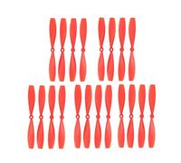 Vuzmode 10 Pairs CW CCW Propellers Mini Props Blades Spare Parts Accessories, For Xiaomi Mitu RC FPV Drone Quadcopter Aircraft UVA Drone 9 Inch Two Blade Propeller(20 Pcs Red)