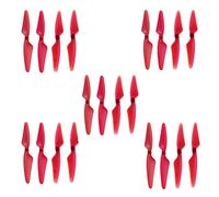 Vuzmode 10 Pcs CW + 10pcs CCW Propeller Blades Propellers, For HUBSAN H501S X4 / H501C MJX B3 RC Quadcopter Spare Part Drone 9 Inch Two Blade Propeller(White)