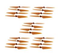 Vuzmode 10 Pcs CW + 10pcs CCW Propeller Blades Propellers, For HUBSAN H501S X4 / H501C MJX B3 RC Quadcopter Spare Part Replacement Propellers(Yellow)