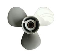 Vuzmode 11 1/8 X 13-G Marine Outboard Propeller Boat 3 Blades Practical Aluminum Alloy Durable Ship Parts Accessories, for Yamaha, 40 50HP Boat Propeller