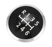 Vuzmode 1pc 6, for Superb, Gear Knob Emblem Badge Cap 7h5711144d for T5 2003 to 2010 and T5 Gp 2010 Onwards Gear Shift Knob Cap
