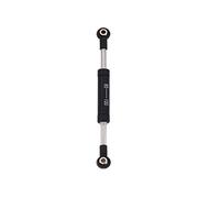Vuzmode 1Pcs Adjustable Metal Servo Steering Link Rod Panhard Bar 1/10 RC Crawler Car, for Axial, SCX10 RBX10 RR10 TRX4 GEN8 Gmade Buffalo Rc Suspension Arm(Black 95-100mm)