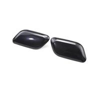 Vuzmode 1PCS Front Bumper Headlight Washer Spray Nozzle Cover, for Toyota, Avensis T27 2008-2011 Headlight Washer Cover(Black PAIR)