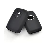 Vuzmode 2 Buttons Silicone Car Key Case Cover Keyless Remote Fob, for Toyota, Aqua, for RAV4, for Land Cruiser, Camry, Prado, for Corolla, Prius 2013 2014 Automotive Key Pouch
