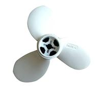 Vuzmode 2HP 7 1/4 X 5 A Easy Install Outboard Repair Rotating Marine Motor Parts Replacement Aluminium Alloy Boat Propeller, for Yamaha Boat Propeller