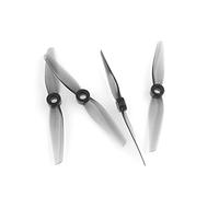 Vuzmode 2Pairs 2-Blade PC Propeller, For RC FPV Racing 4inch Toothpick LR4 Micro Long Range Replacement Parts 4X2.5 Grey Drone 9 Inch Two Blade Propeller