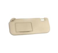 Vuzmode 2pcs Auto Internal Accessories, for Toyota, for Corolla, for Levin 2014-2018 Gray Beige Car Sun Visor Car Roof Sun Visor Cover(Beige A Pair)