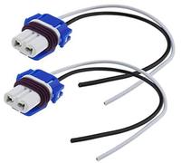 Vuzmode 2Pcs Car Headlamp Bulb Holder Repair Wiring Replacement 8GH 005 635-12, for Land, for Rover, for Range, for Rover, Evoque 2011-2019 Wiring Harness Adapters Headlight Wiring Harness Adapter