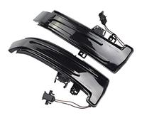 Vuzmode 2pcs Dynamic Turn Signal Light Side Mirror Indicator, for, W204 CLA A B C E S GLA GLK CLS Class W176 W212 Automotive Side Signal Light(Yellow)