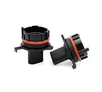 Vuzmode 2pcs H7 Bulb Adapter Socket Holder Retainer Xenon Base Bracket Mounting Clips, for 1996-2000 B/MW 5 Series E39 2000-2003 X5 E53 Pre-LCI Headlight Bracket