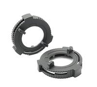 Vuzmode 2pcs H7 LED Headlight Bulb Adapter Socket Holder Retainer Cap Base Bracket Mounting Clips, for 2017-2020 Ford, for Fiesta, MK8 Headlight Bracket