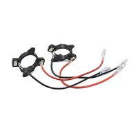 Vuzmode 2pcs H7 LED Headlight Bulb Adapter Socket Holder Retainer Cap Base Bracket Mounting Clips, for 2003-2006, 2003-2010 C/addy Headlight Bracket