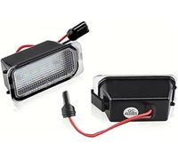 Vuzmode 2PCS LIGHT License Plate Light, for Jaguar, XF X250 XJ X351 Auto Rear Number Plate Lamps Car Styling Replacement White Car number plate light