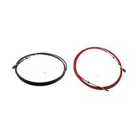 Vuzmode 2Pcs Red Black Shift Throttle Cable, for YAMAHA, Outboard Boat Control Lever Marine Control Cable