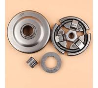 Vuzmode 3 8 Pitch 7T Chain Drive Clutch Drum Bell Sprocket Rim Bearing, for Husqvarna, 55 51 50 EPA,for Rancher, 154 254 Chainsaw Parts Lawn Mower Clutch Kit