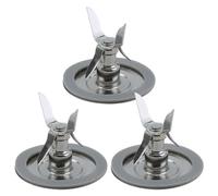 Vuzmode 3 Pack Ice Crusher Blender Blade Cutter 4961-011 with Gasket Replacement Part Compatible with for Oster, for Osterizer Blender Accessories