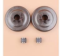 Vuzmode 325 7T Clutch Drum Sprocket Cage Bearing Kit, for Husqvarna, 340 345 350 445 450 E, for JONSERED, 2145 2150, for McCulloch, PM5000 Chainsaw Lawn Mower Clutch Kit