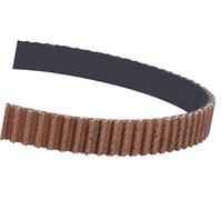 Vuzmode 3D Printer Parts GT2-6MM Closed Loop Timing Belt, GT2 Belt Rubber With Anti-Slip 2GT 6MM, Synchronous Belt 3D Printer Timing Belt(BLACK 400MM)