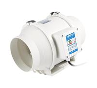 Vuzmode 4 Inch Boat Marine Bilge Air Blower Fan Electric Caravan Accessories ABS White Marine Engine Blower