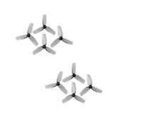 Vuzmode 40mm 3-Blade PC Micro Propeller, For RC FPV Racing Freestyle Tinywhoop Drones Drone 9 Inch Two Blade Propeller(4Pairs)