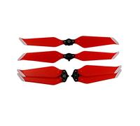 Vuzmode 4Pcs 8743F Low-Noise Props Quick-Release Blade Prop Wing Fans Spare Parts, For DJI Mavic 2 Pro Zoom Drone Drone 9 Inch Two Blade Propeller(Red)