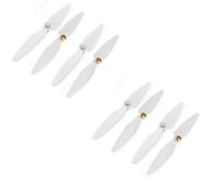 Vuzmode 4pcs /8pcs Fast Release Propeller Front And Rear 1046 Prop Blades CW CCW, For MI 4K Drone Drone 9 Inch Two Blade Propeller(8pcs white)