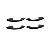 Vuzmode 4Pcs Exterior Door Handle Trim Cover Stickers, for, C E GLC GLB A B GLE GLS CLA GLA-Class Glossy Black Car Exterior Door Handle Cover