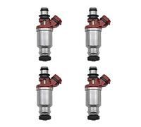 Vuzmode 4PCS Fuel Injector Nozzle, for Toyota, 7A-FE Celica, for Corolla, Geo Prizm 1.8L 23250-16160 2325016160 23209-16160 Fuel Injector Replacement