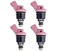 Vuzmode 4Pcs Nozzle Fuel Injector for 16600-35U01 Fuel Injector, for Nissan, Maxima A32 S VQ20DE SE SLX 20G E Fuel Injector