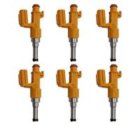 Vuzmode 6pcs Fuel Injector 23250-0V040 23209-0V040, for Toyota, for Camry 5AR 6AR Highlander 8AR, for Lexus, GS300 IS300 Fuel Injector