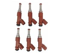 Vuzmode 6pcs Fuel Injectors, for Toyota, Avalon for Camry, for RAV4, Highlander Sienna Venza, for Lexus, ES350 RX330 RX350 3.5L 23250-31050 23250-0P040 Fuel Injector
