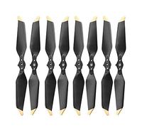 Vuzmode 8331 4/8pcs Low Noise Propeller Reduction Blade Props Camera Folding Blades, For DJI Mavic PRO Platinum Drone Drone 9 Inch Two Blade Propeller(4 pair gold)