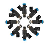 Vuzmode 8Pcs Fuel Injector, for Chevrolet for Express for Silverado, for GMC for Savana for Sierra 6.0L 12613412 1261341 1832-11214 Auto Parts Fuel Injector