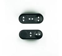 Vuzmode 980145096 980145095 Front, For Seat, And Backrest Adjust Switch Button Cover, For Granturismo, For Grancabrio, For Quattroporte Auto Seat Adjustment Button Assembly(Front And Rear)