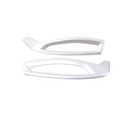 Vuzmode ABS Chrome Air Conditioner Vent Outlet Frame Cover Trim C-HR 2018 Interior Mouldings Accessoires CHR 2019 Car Air Vent Trim Cover(RHD Silver)