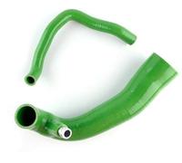 Vuzmode Air Intake, for, for S 1.6 R55 R56 R57 2007-2010 Car Silicone Turbo Inlet Hose Tube Pipe Kit Replacement Engine Air Pipe(BLACK Green)