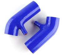 Vuzmode Air Intake, for NISSAN, 370Z 350Z 3.7L G37 G35 VQ37VHR 2009-2020 Silicone Radiator Hose Pipe Replacement Engine Air Pipe(BLACK Blue)