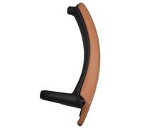 Vuzmode Armrest Car Left Front Driver's Seat LHD Interior Door Handle Inner Panel Pull Trim Cover, for BMW, E70 E71 X5 X6 2007-2014 Replacement Door Panel Handle(Brown-Left)