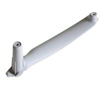 Vuzmode Armrest Car Left Front Driver's Seat LHD Interior Door Handle Inner Panel Pull Trim Cover, for BMW, E70 E71 X5 X6 2007-2014 51416969401 Replacement Door Panel Handle(Gray-Left-Rear)