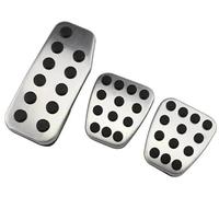 Vuzmode Auto Car Pedal Cover, for JAZZ, GK5, for Vezel, HRV XRV City Crider 2014-2019 Brake Clutch Accelerator Pedal Accessories Clutch Brake Pedal(BLACK MT pedal)