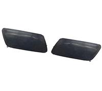 Vuzmode Auto Front Bumper Headlight Headlamp Washer Cover Cap, for VW, for Passat, CC 2008 2009 2010 2011 2012 35D955109 35D955110 Front Bumper Washer Jet Cover(BLACK A pair)