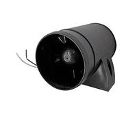 Vuzmode Bilge Turbo Blower Low Noise Air Vent Yacht In-Line Exhaust Fan Water Resistant Marine Boat ABS RV Marine Engine Blower