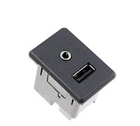 Vuzmode Black AUX Audio Interface USB Replacement, for Fiat Auto USB Port Car Product 795405307 Car Usb Socket