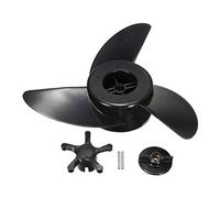 Vuzmode Boat Motor Propellers Outboard Motor Parts Propeller Fan Blade ET34ET44ET54 9CM, for, for Haibo, ET34 ET44 ET54 Boat Propeller