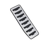 Vuzmode Car Accelerator Brake Clutch Pedal Footrest Pedal Plate Cover, for Evoque 2012-2019 Car Footrest Cover Car-styling Footrest pedal for cars