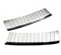 Vuzmode Car Accessories, for CRV CR-V 2023 2024 Built-in Outer Rear Bumper Protector Door Sill Trunk Tread Plate Stainless Steel Trim Rear Bumper Guard(Silver)
