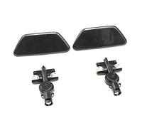 Vuzmode Car Accessories Headlight Washer Spray Nozzle Cover Cap with Connector Holder, for Subaru, Legacy GT 2010-2014 Outback 2013 2014 86636AJ080 86636AJ070 Headlight Washer Nozzle(Pair)